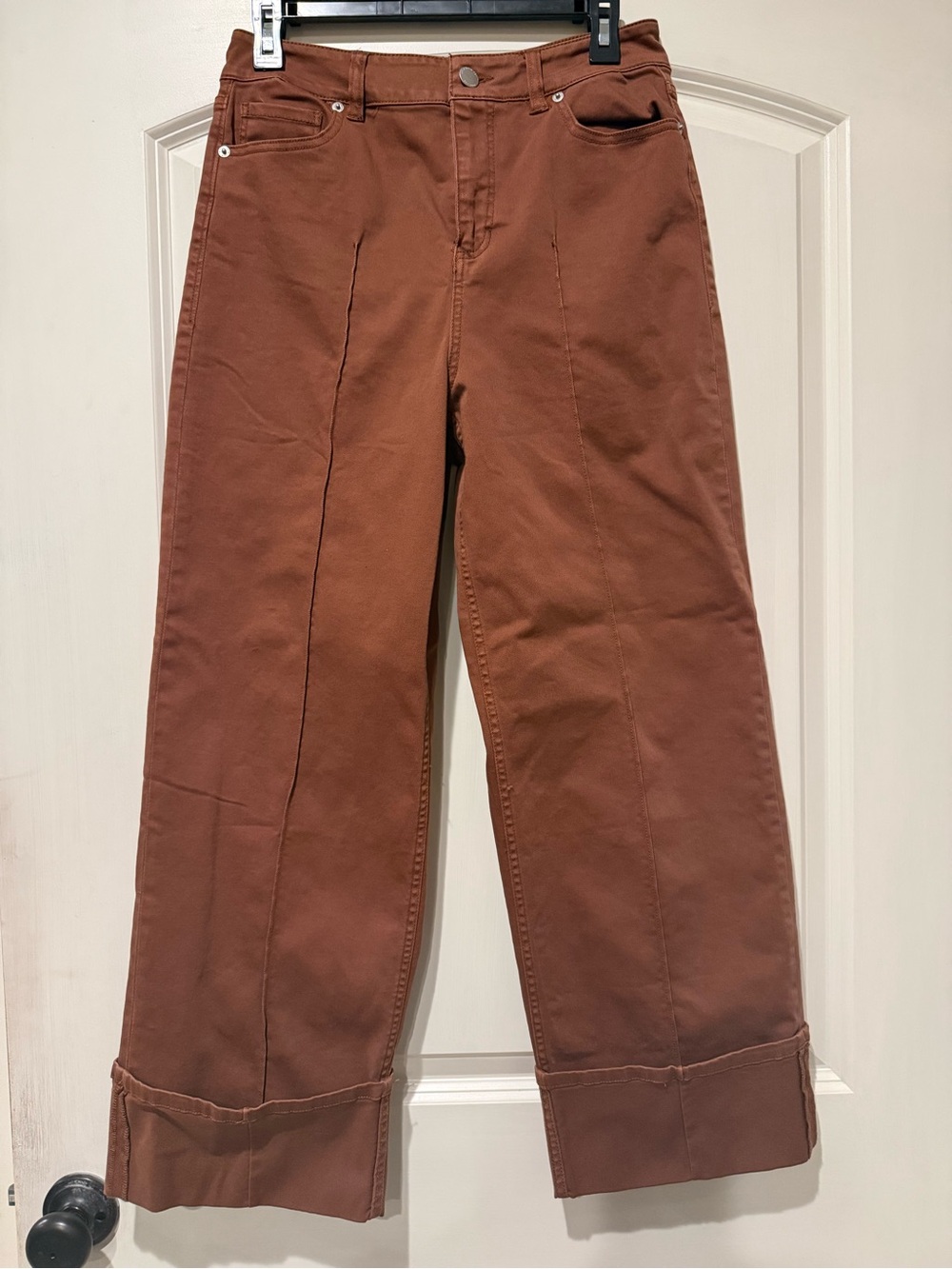 Dear John Womenβs Chocolate Brown Straight-Leg Jean